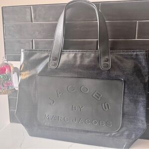 🦋Marc Jacobs Denim coated canvas Tote Bag🦋